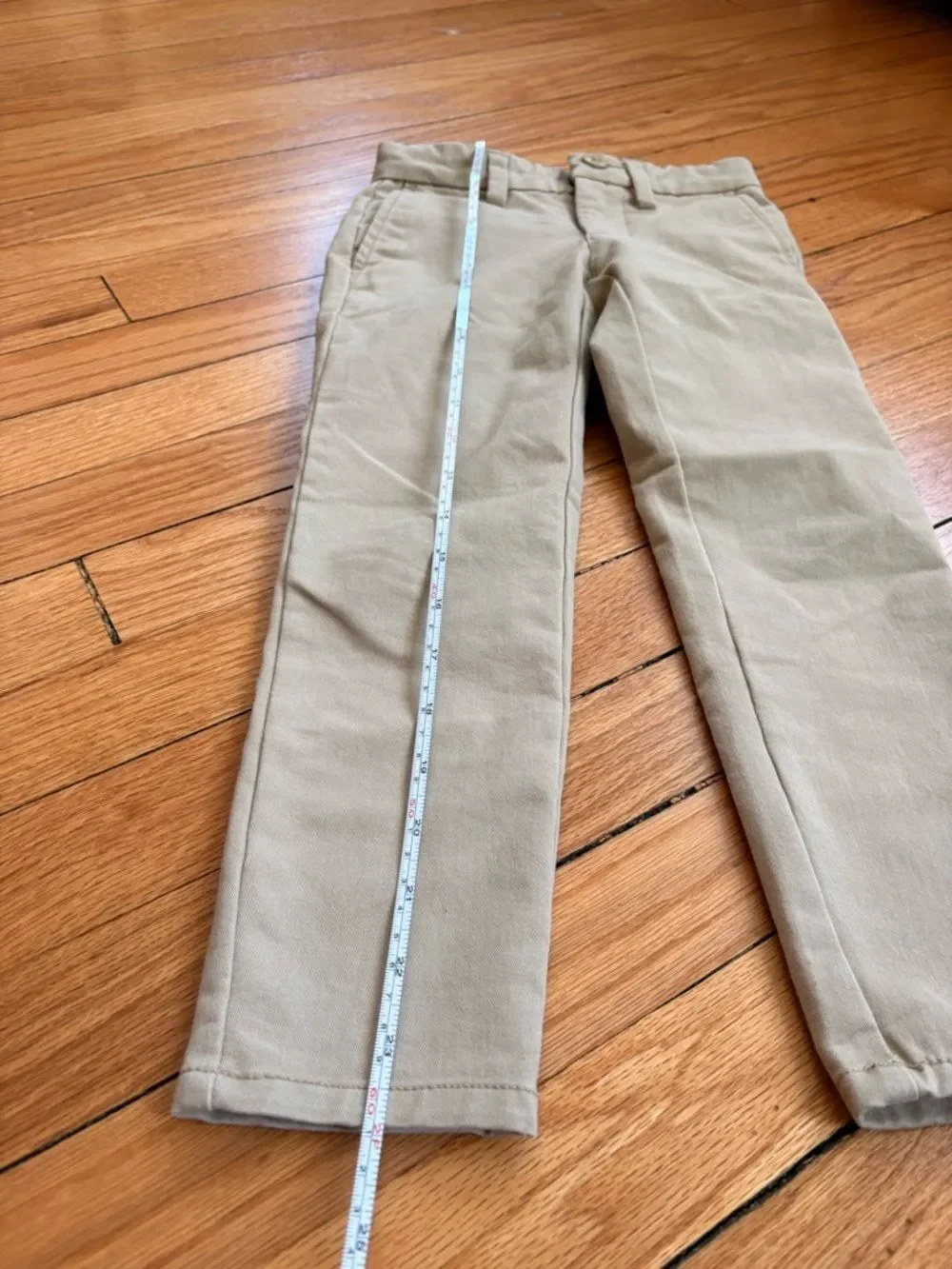 GAP Boys Tan Slim Straight Chinos